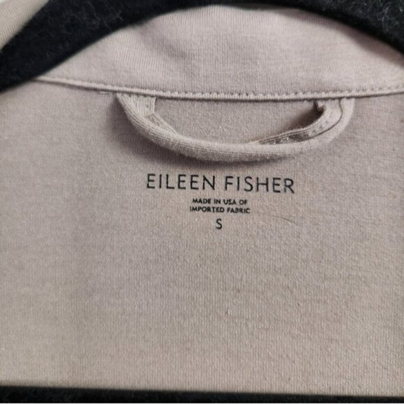 Eileen Fisher Full Zip Sweatshirt Jacket Minimalist Athleisure Activewear small - Picture 6 of 11